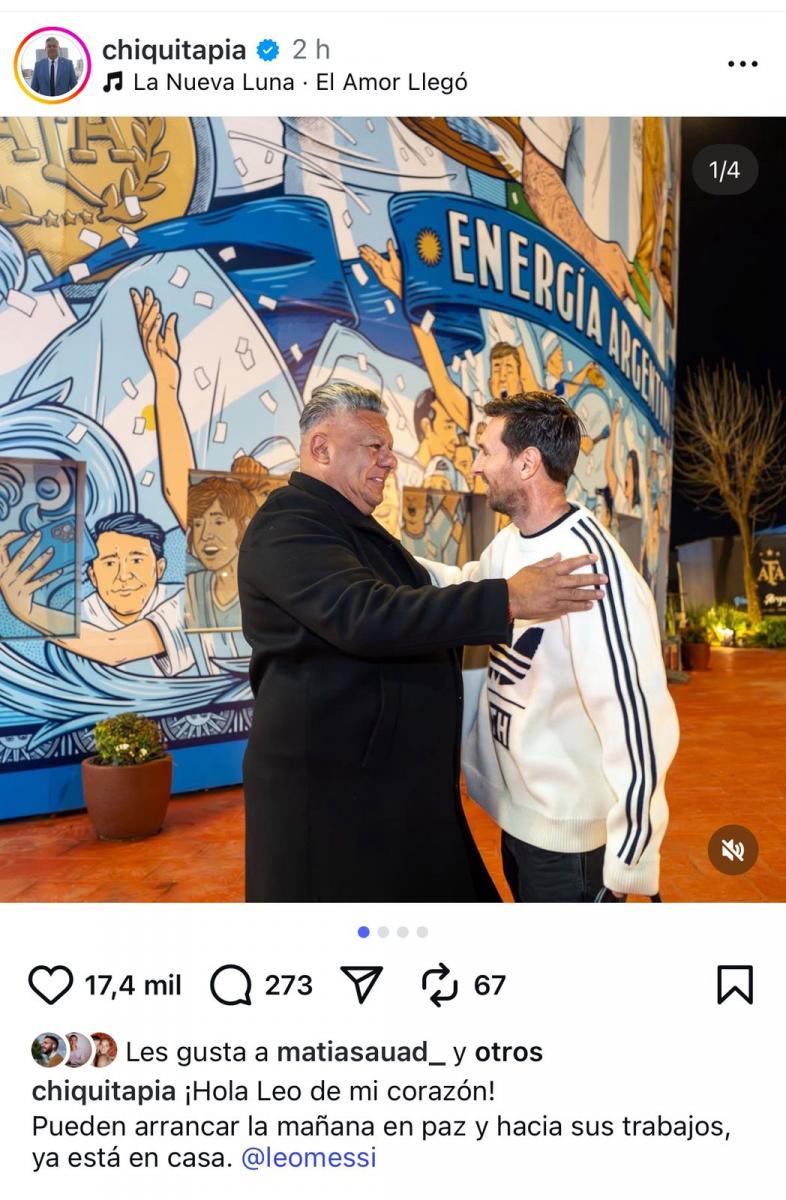 Lionel Messi ya está en Argentina y se sumó a la concentración de la Selección de cara a las Eliminatorias