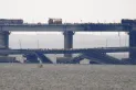 Video: Ucrania atacó con explosivos submarinos el puente que une Crimea con Rusia