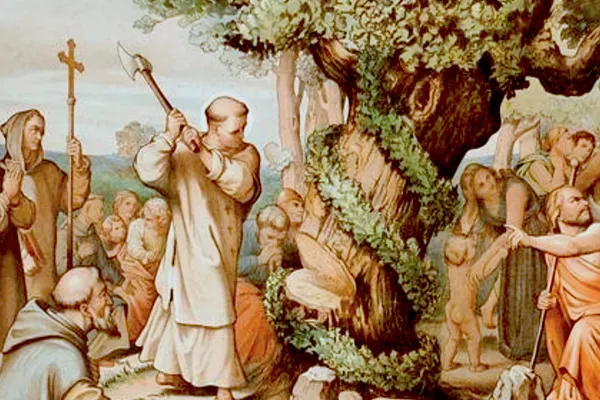 Este 5 de junio los cristianos celebran a San Bonifacio, el destructor de falsos dioses