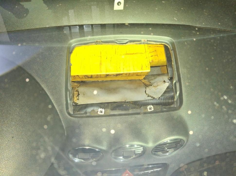 Revuelo en Alberdi por el secuestro de  cocaína