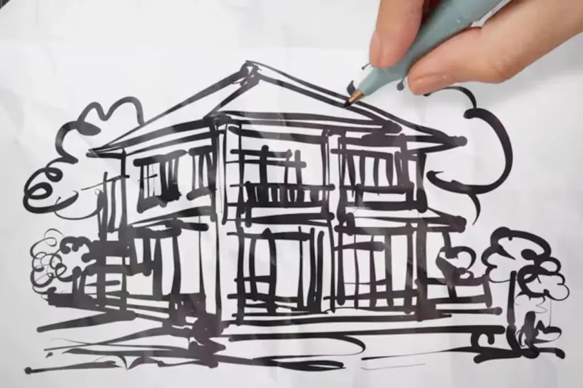 INNOVACIÓN. Frank Gehry esbozó el diseño del Museo Guggenheim Bilbao en una servilleta durante una noche en un bar, dando origen a una de las obras arquitectónicas más emblemáticas del siglo XX.