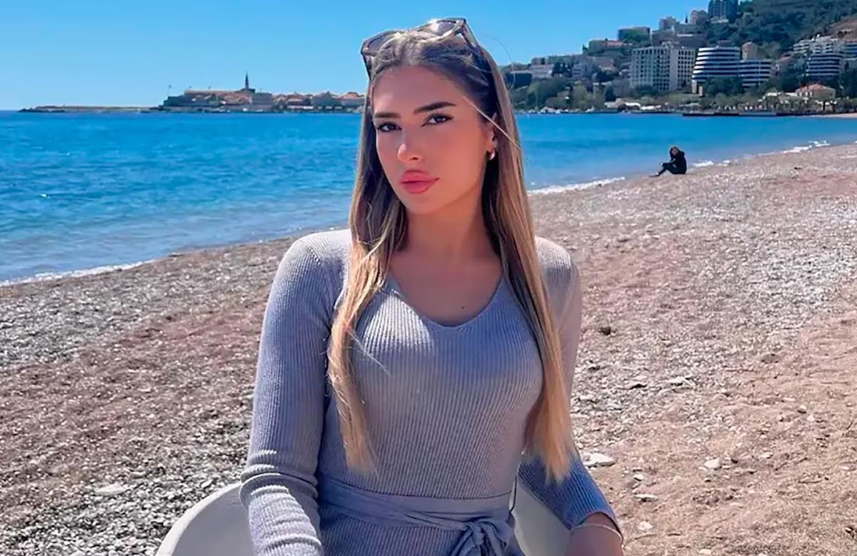 DÍAS PREVIOS. Radonjic estaba de vacaciones cuando aceptó hacer parasailing en una playa montenegrina. / INSTAGRAM Tijana Radonjic