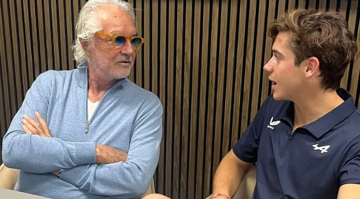 “No estoy nada contento”, aseguró Briatore en referencia al rendimiento de Colapinto en Alpine