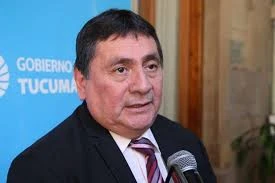 El intendente de Alberdi, Luis Campos.