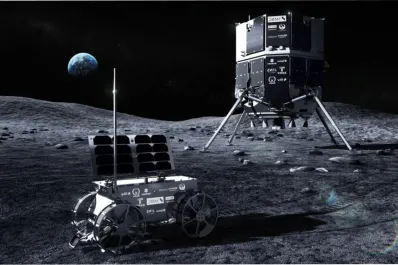 Una nave que buscaba comerciar recursos lunares se estrelló contra un satélite