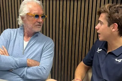 “No estoy nada contento”, aseguró Briatore en referencia al rendimiento de Colapinto en Alpine