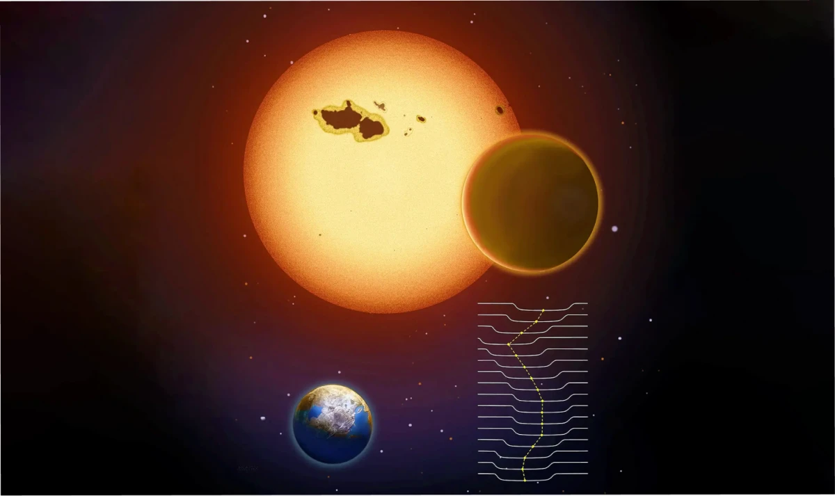 Kepler 725-c, un planeta donde podría haber vida.