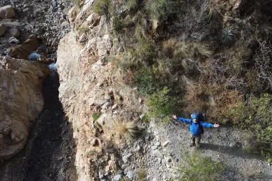 Rescate en el Valle Calchaquí: después de cuatro días solo, vio el dron y supo que estaba a salvo