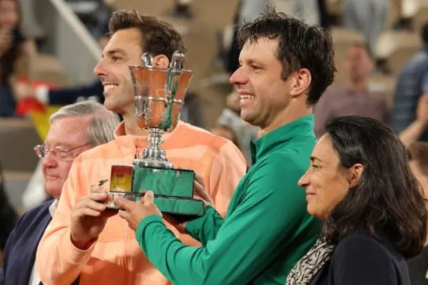 La cuarta final de Grand Slam fue la vencida para Zeballos