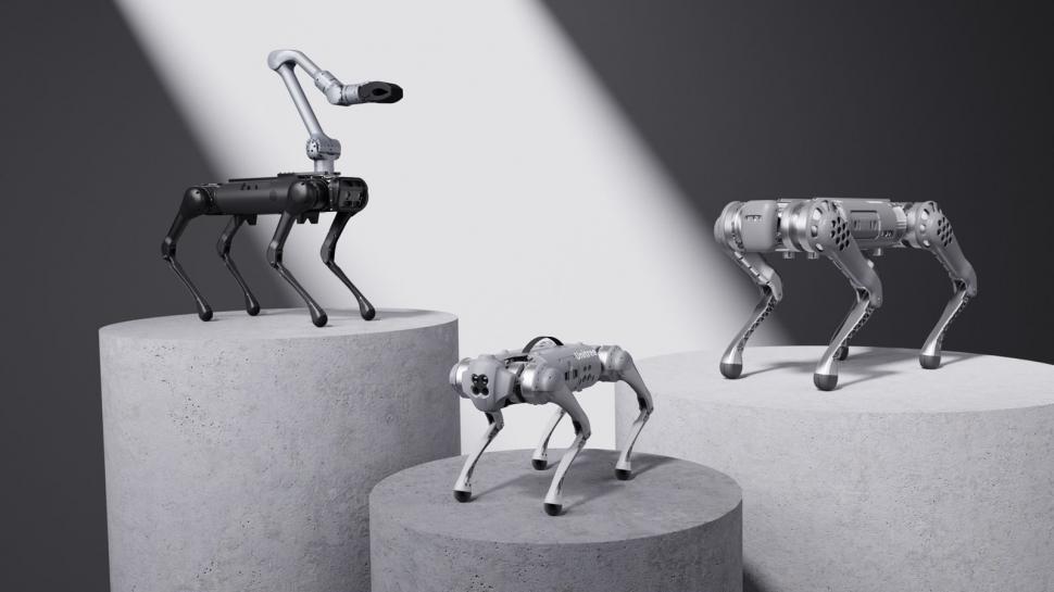 PATRULLAJE. Los robots cuadrúpedos detectan y siguen personas.