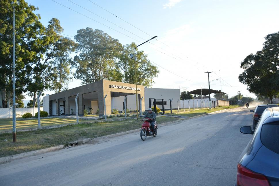 SALA VELATORIA. Trabajo de Giménez, por el que habría cobrado $ 15 millones.