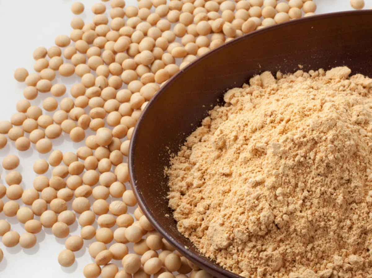 Harina de soja.