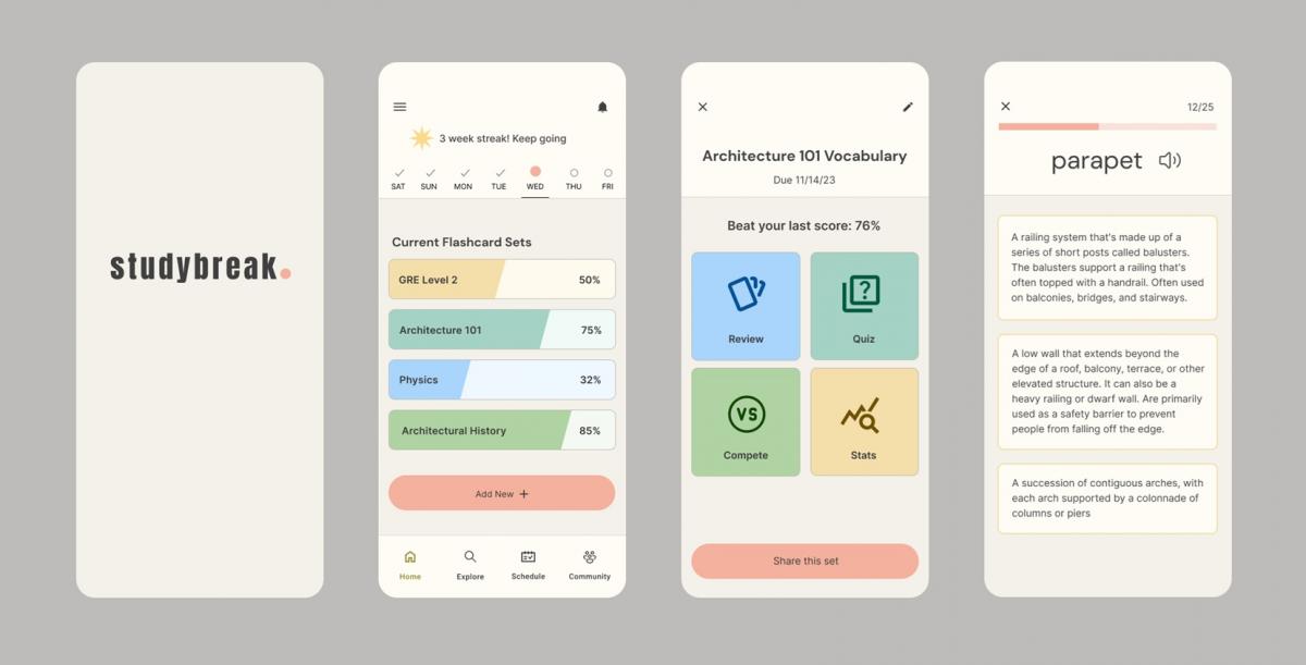 DESCANSOS EFECTIVOS. StudyBreak propone pausas activas y tiempos de concentración para mejorar el rendimiento sin agotarse.
