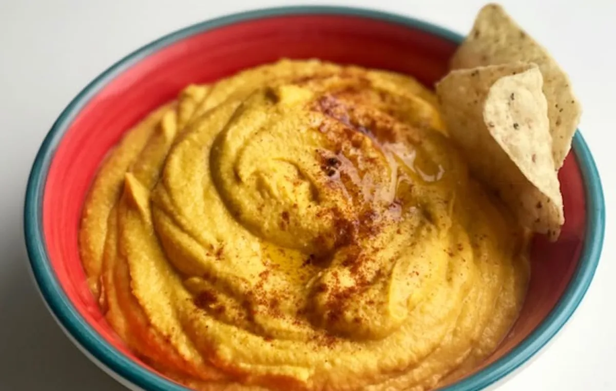 Hummus de zanahoria: el infaltable para la picada del Día del Padre