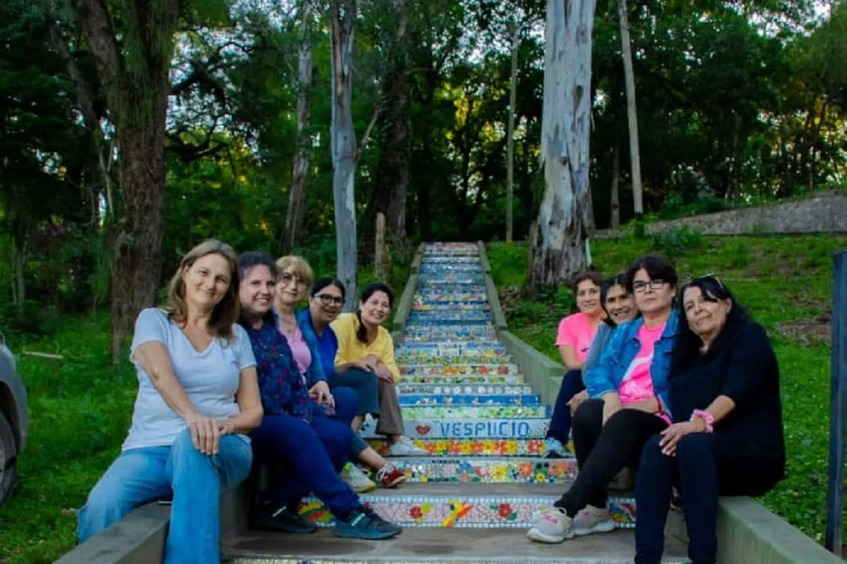 La escalera a Vespucio, lugar mágico