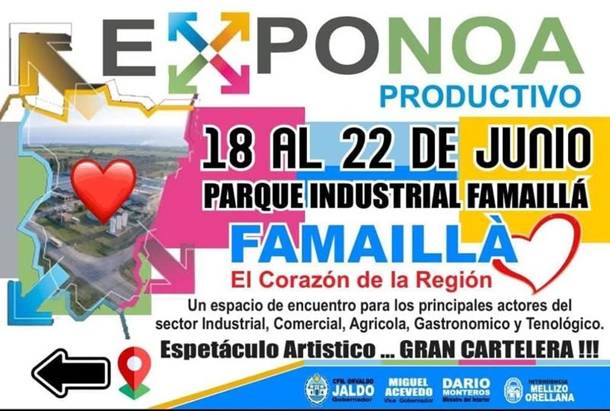 EXPO NOA. Del 18 al 22 de junio se llevará a cabo la primera edición de Expo NOA Productivo. / EXPO NOA