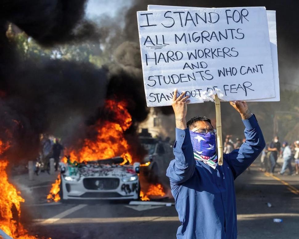 SOLIDARIDAD. “Por todos los migrantes trabajadores y estudiantes”.