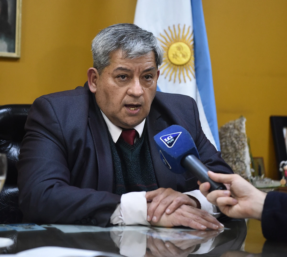 MINIGABINETE. Norry anunció la creación de una Secretaría de Seguridad. 