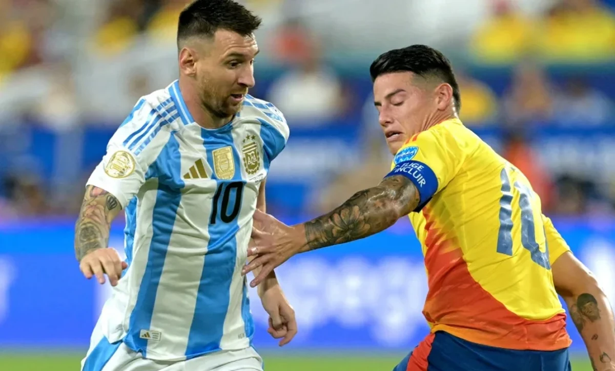 La particular razón por la que Messi se enojó con James Rodríguez en el empate entre Argentina y Colombia