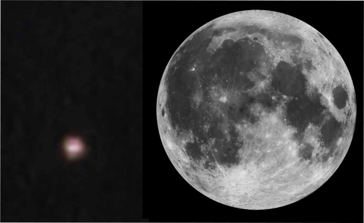 2024 YR4 está más cerca de la Luna.