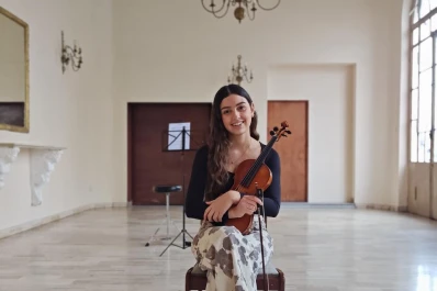 El violín de una tucumana sonará en Brasil