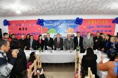 Jaldo inauguró un hogar para recuperar a jóvenes de las adicciones en Concepción