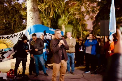 Noguera y Yedlin defendieron a Cristina Kirchner en acto y repudiaron la proscripción al peronismo