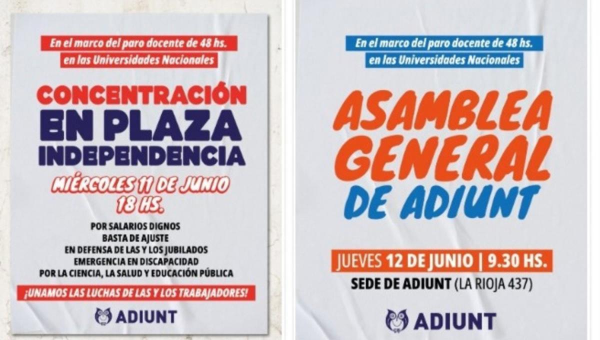Protesta universitaria: no docentes iniciaron un paro contra la proscripción de Cristina y los docentes, por mejoras salariales