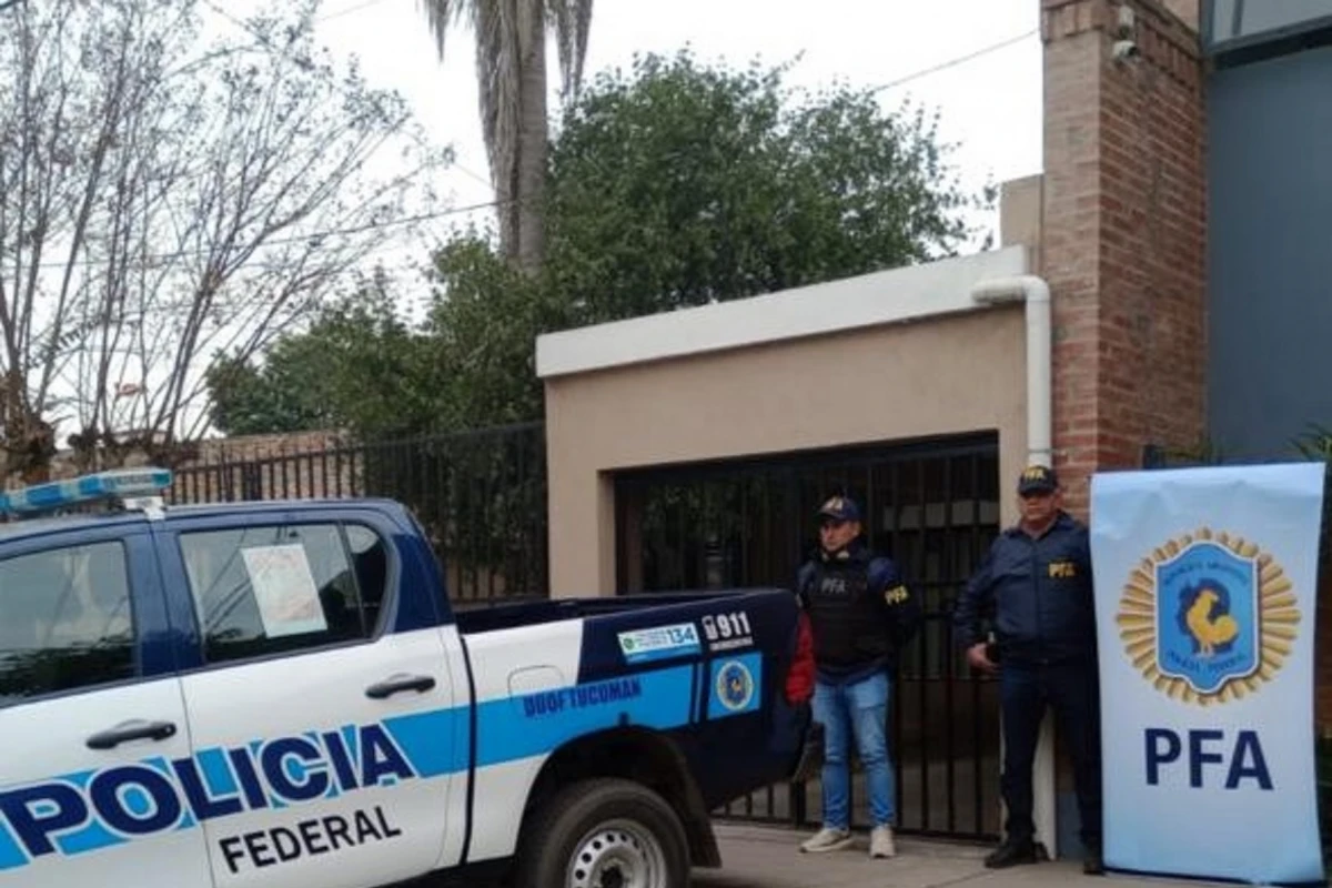 La Policía Federal realizó ocho allanamientos en Concepción. 