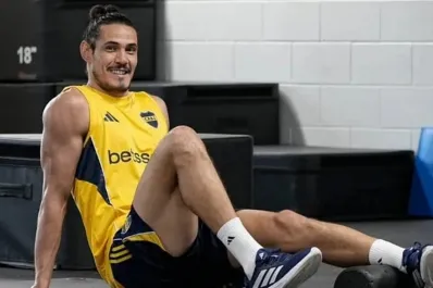 Cavani se perdería el debut frente a Benfica: ¿cómo será el 11 de Boca?