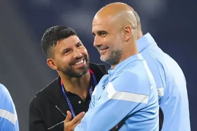 Pep Guardiola contó una divertida anécdota con Kun Agüero: Te voy a renovar