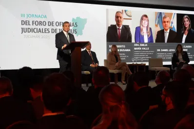 Debaten en Tucumán sobre herramientas para hacer más eficiente el trabajo judicial