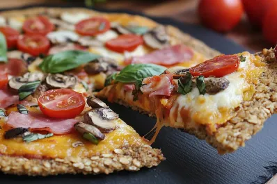 Pizza saludable sin horno: cómo hacer una masa a base de avena