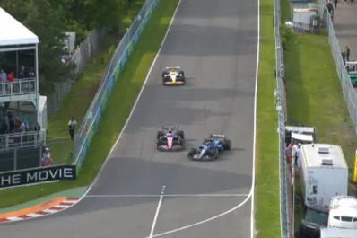 ¿Qué publicó la web de la Fórmula 1 sobre el semi trompo de Colapinto?