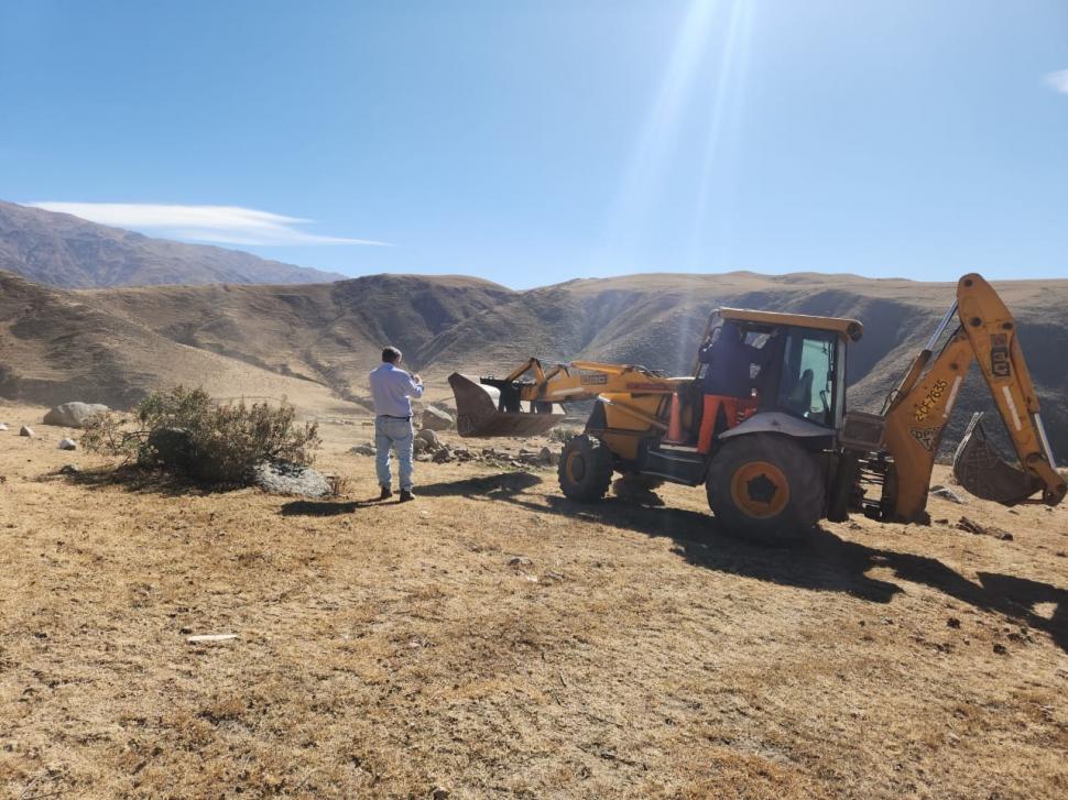 EN EL  POTRERILLO. La Provincia recuperó los terrenos de una escuela.
