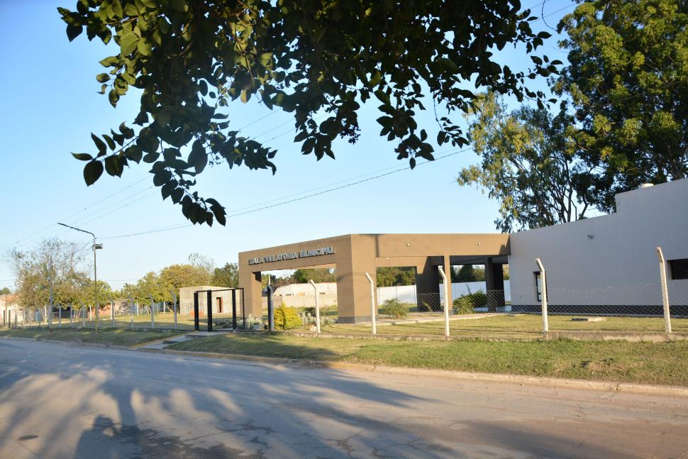 UNA DE LAS OBRAS. La sala velatoria municipal fue construida por Giménez Consulting Groups.
