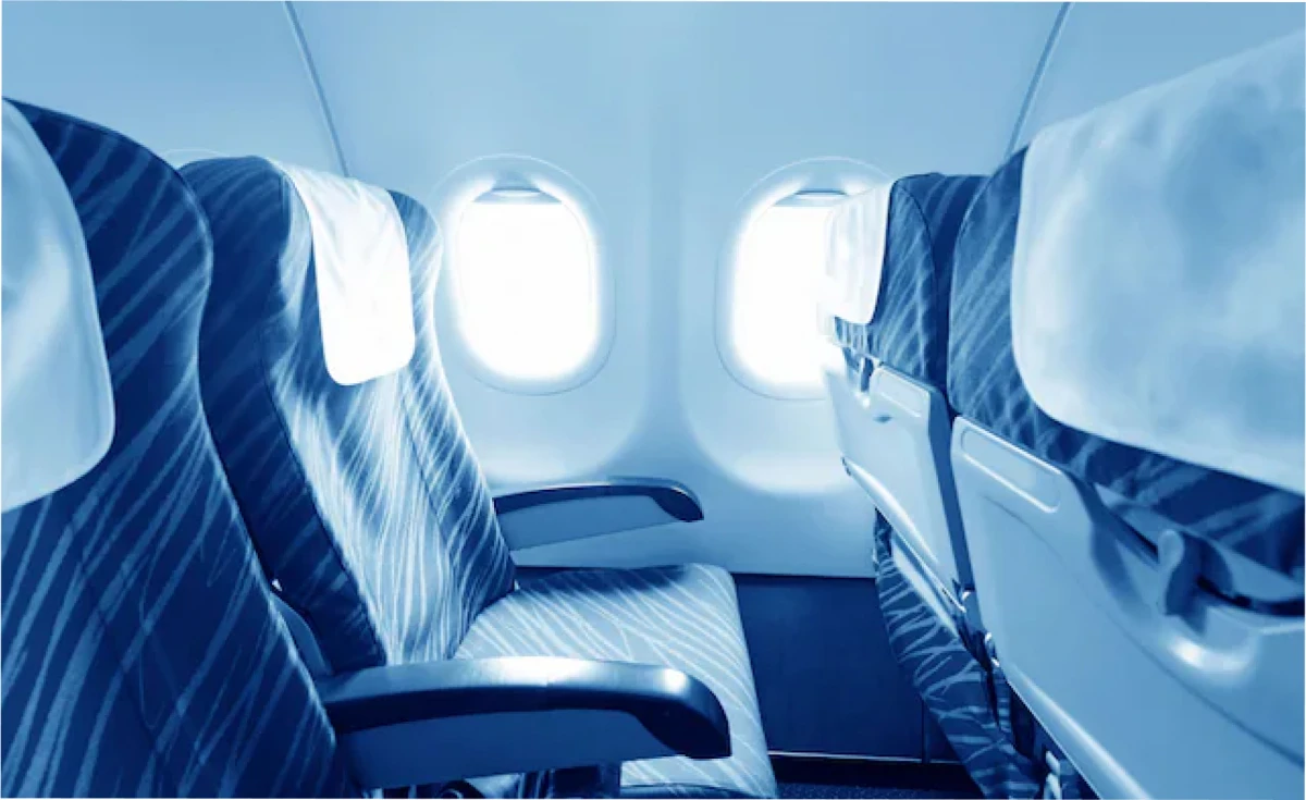Los asientos prohibidos de Croatia Airlines. 