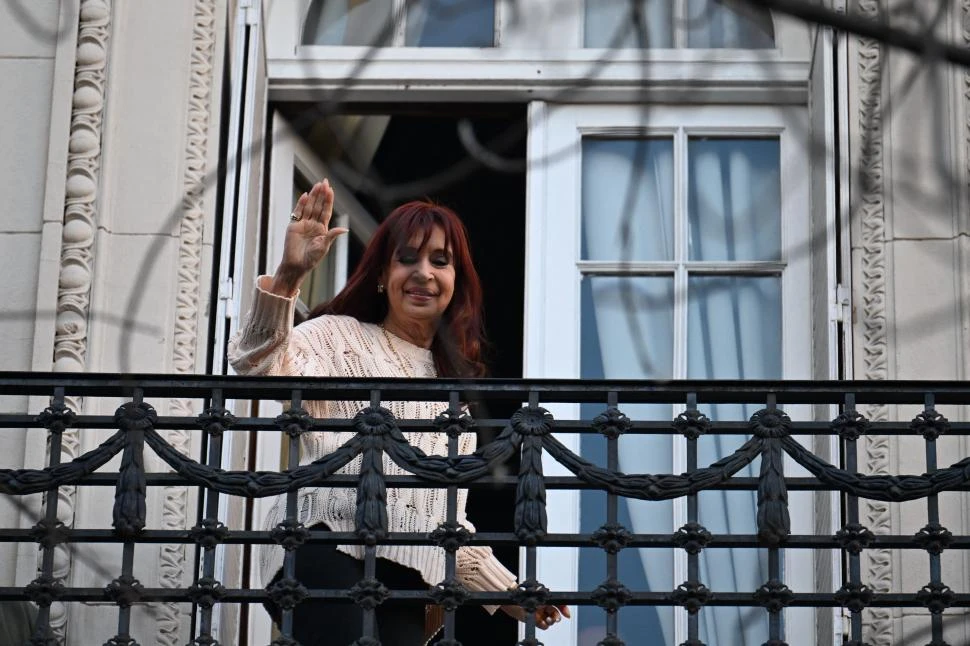 ARGUMENTOS. Cristina Kirchner dio a conocer el planteo que elevó ante el TOF para solicitar la domiciliaria. afp