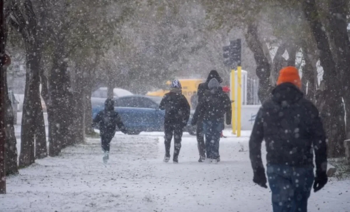 Rige una alerta por nevadas en algunas zonas del país