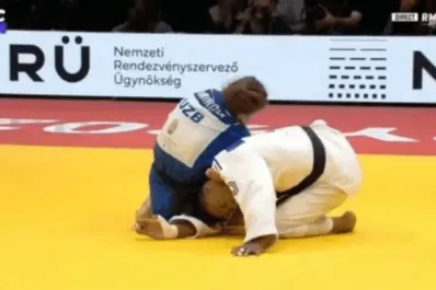 Impactante: una judoca quedó inconsciente tras un combate en el Mundial de Judo de Budapest