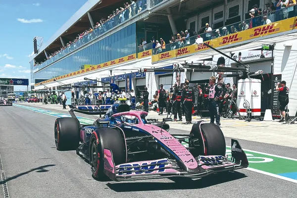 Franco Colapinto hizo lo que pudo con el Alpine, y lo hizo bien