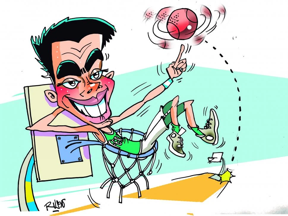 Emiliano Lezcano, con LA GACETA: “El impulso de tirar la pelota me salió del alma”