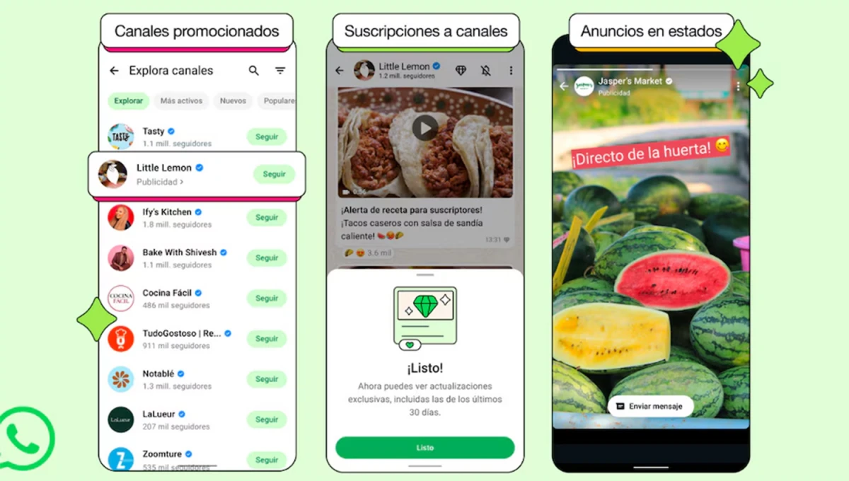 NUEVA EXPERIENCIA. Además de monetizar el contenido, los usuarios recibirán publicidad mientras navegan por los estados.