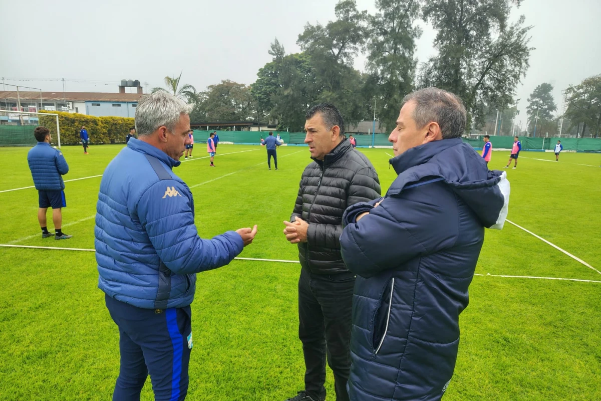Mario Leito se reunió con Lucas Pusineri.