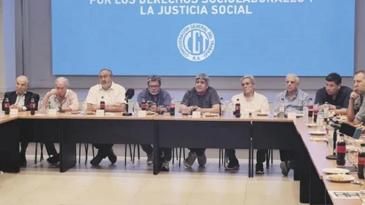 Autoridades de la CGT
