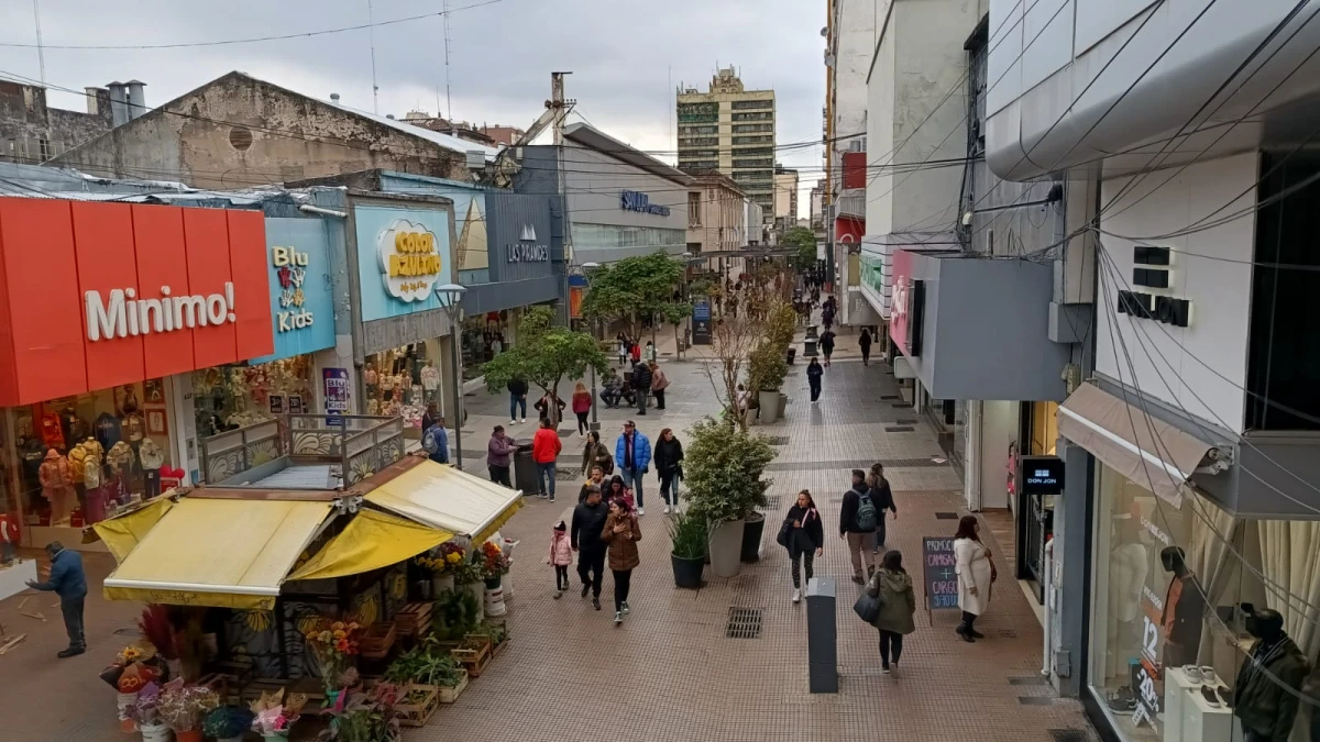 Microcentro de la capital. 