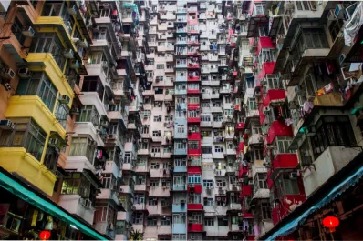 El edificio monstruo: cómo es vivir en una de las estructuras más raras del mundo