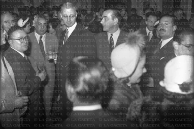 Recuerdos fotográficos: 1951: el embajador de EEUU, de visita en el hotel Savoy