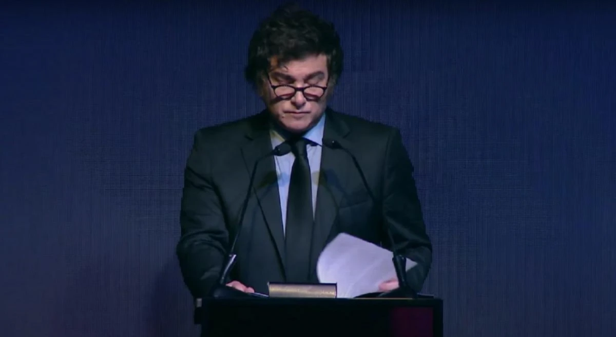 Javier Milei: “El macrismo le pagó a Pichetto con una candidatura por cubrir a Cristina”