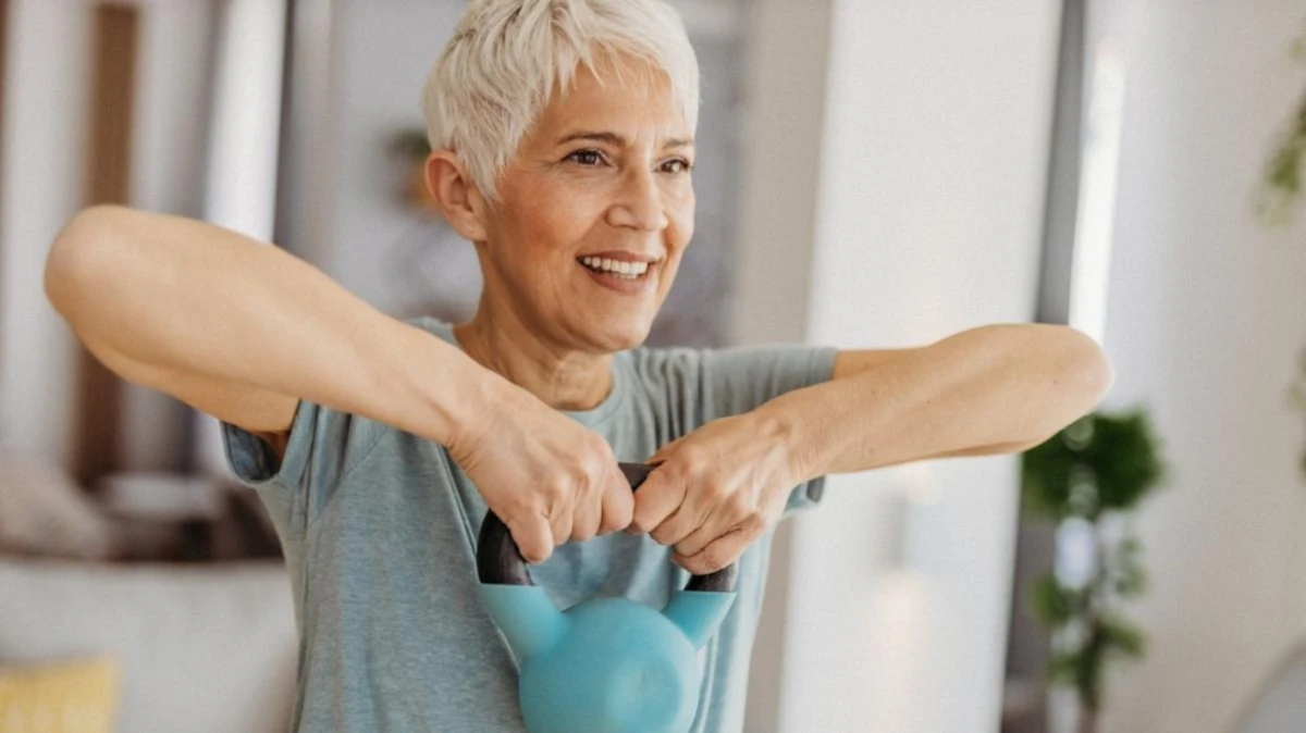 ¿Cuál es el mejor ejercicio para ganar masa muscular después de los 60 años?